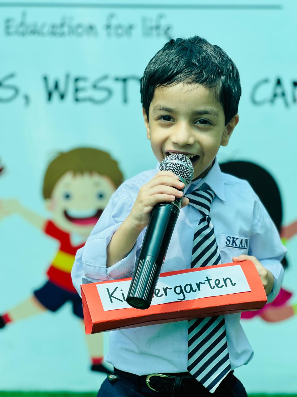 Kindergarten students at SKANS Westridge EYE Campus