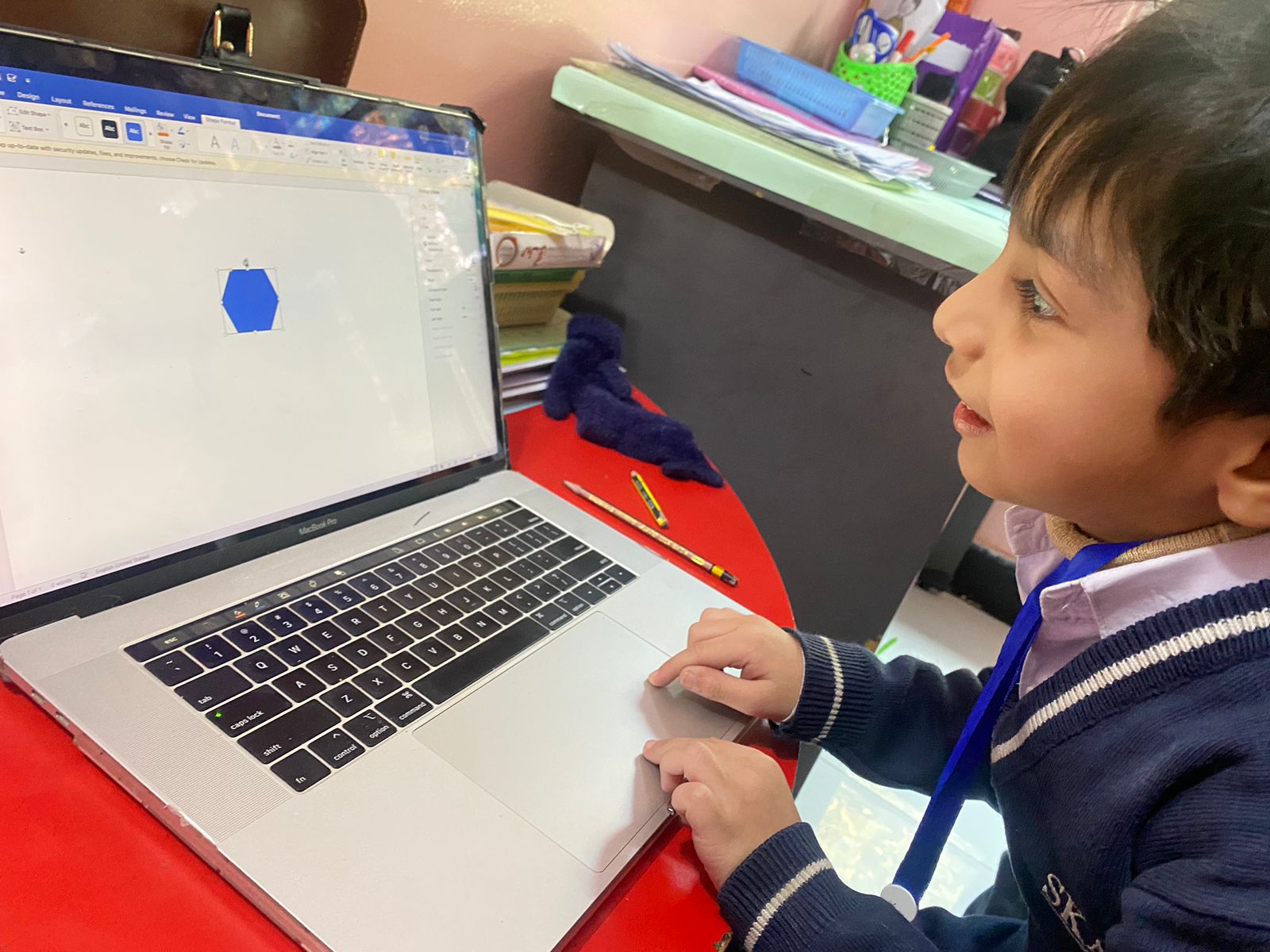 Our little IT whizzes in action!