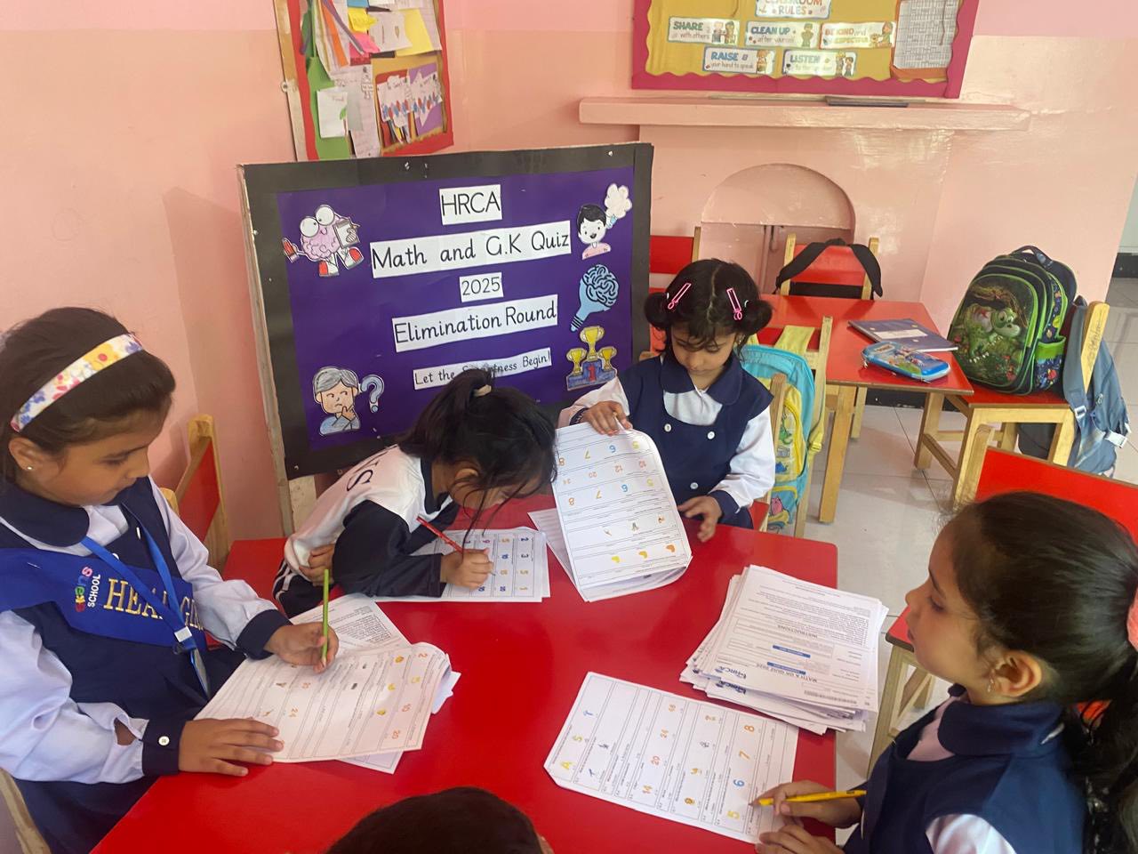 Bright minds in action!